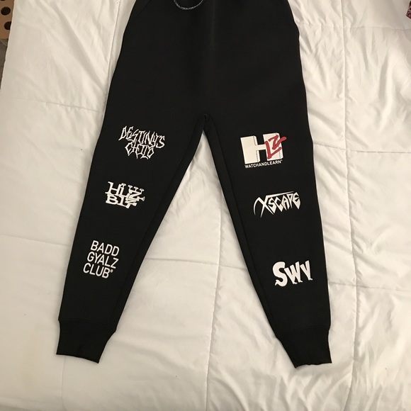 HLZ BLZ Black Joggers - Picture 2 of 7